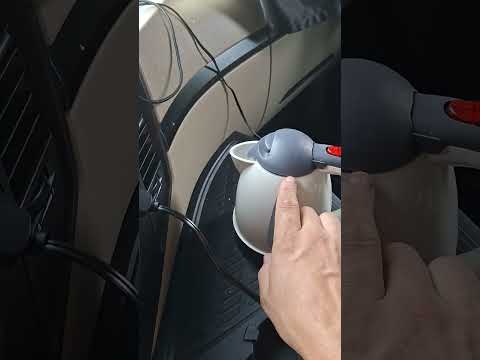 Видео: Автомобильный чайник 24 w обзор .