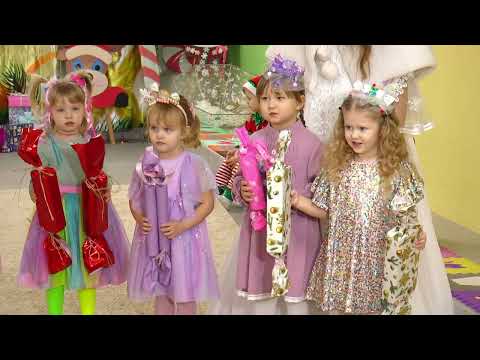 Видео: Новорічне свято"Солодка майстерня Холодинки-Веселинки"(молодші дошкільнята) ,ідея Інни Борисенко