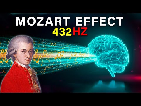Видео: Эффект Моцарта на частоте 432 Гц | Классическая музыка для повышения внимания и внутреннего покоя