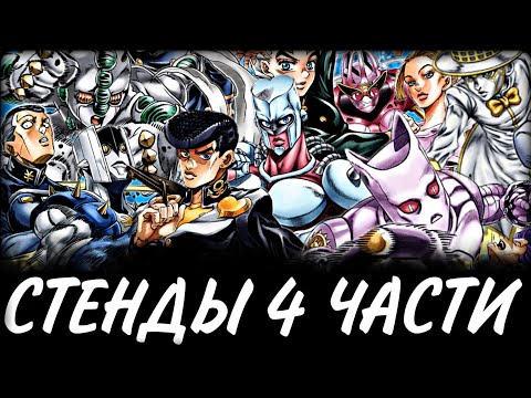 Видео: ВСЕ СТЕНДЫ 4 ЧАСТИ JOJO | Способности всех стендов ДжоДжо | diamond is unbreakable | JOJO | RAZOR