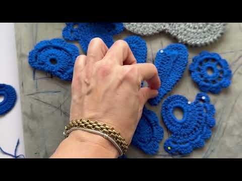 Видео: Сборка Ирландского кружева легко и быстро. 