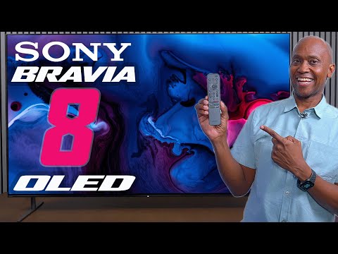 Видео: Распаковка OLED-телевизора Sony Bravia 8, система меню и игры