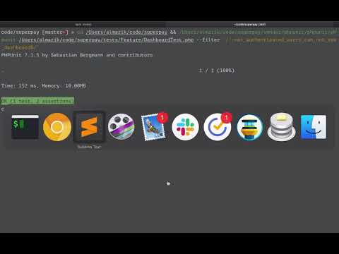 Видео: Как написать приложение на Laravel — SuperPay #7 — Payment status