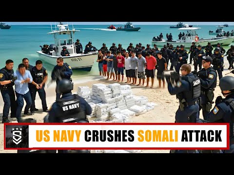 Видео: 500 сомалийских пиратов атаковали танкер ВМС США — и вот что произошло | ВМС США