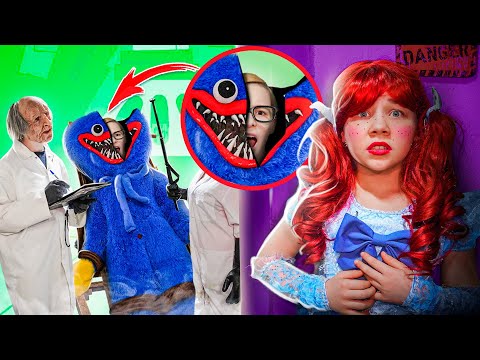 Видео: МЕНЯ ЗАПЕРЛИ В ТЕЛЕ ХАГГИ ВАГГИ! История любви Поппи Плейтайм в реальной жизни!!