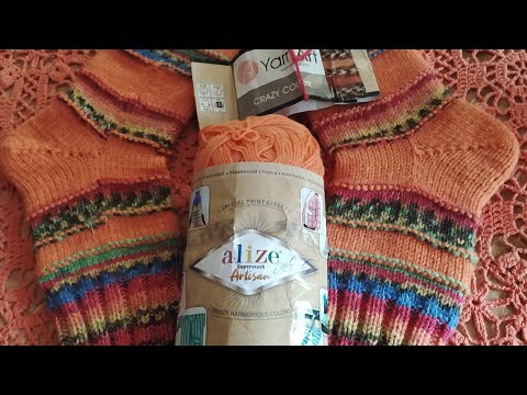 Видео: Осень,утепляемся! Вяжу носки, большой заказ.