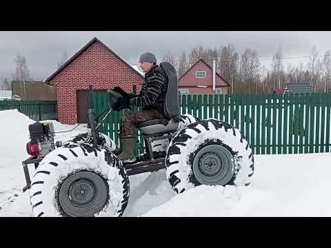 Видео: Самодельный лёгкий вездеход на ободрышах от газ 66 (часть 2)