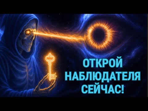 Видео: Активируй силу Наблюдателя — как сознание создаёт реальность