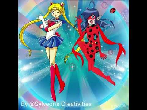 Видео: Сейлор Мун и леди баг  и супер кот песня стена между нами 