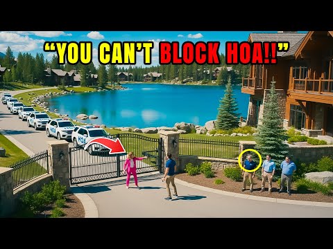 Видео: Карен, владелица товарищества собственников жилья, вышла из себя, когда я отказался открыть ворот...