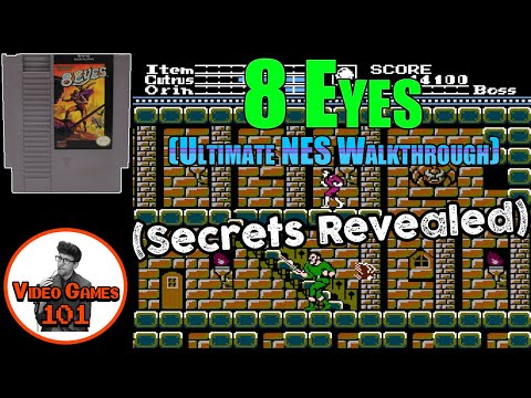 Видео: Прохождение 8 Eyes для NES | Видеоигры 101