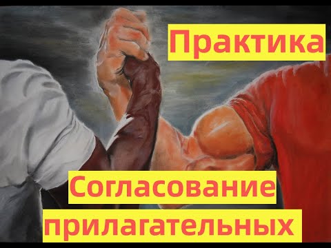 Видео: Урок 5 - Латынь - согласовать определение Практика - согласованные прилагательного с существительным