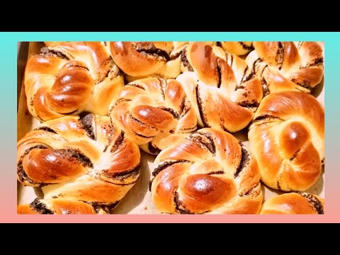 Видео: Булочки с маком как пух и без возни🥐🥐🥐👍👍👍
