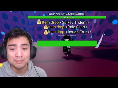 Видео: НАКОНЕЦ.. Dough King + I Lost 2 God's Chalice от Hacker в Blox Fruits!