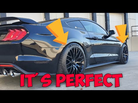 Видео: Как я добился идеальной посадки на моем MUSTANG GT Premium 2019 года без трения **ЗАНИЖЕННЫЙ 5.0 ...