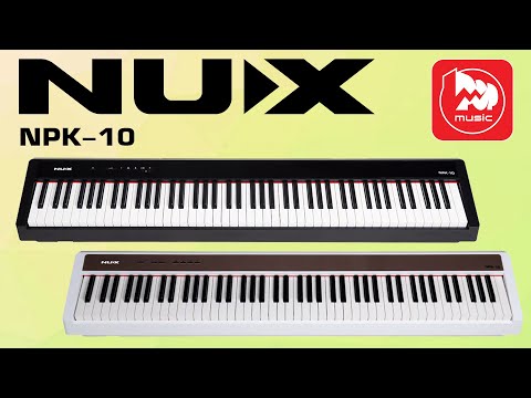 Видео: Цифровое пианино NUX NPK-10 (три сенсора и Bluetooth)