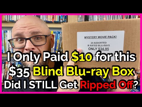Видео: Blu-ray Blind Box! | Что я получил от Blu-ray Mystery Box с рейтингом R за 35 долларов?