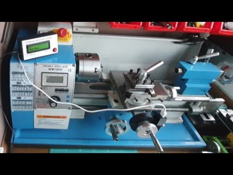 Видео: электронная оптическая линейка для токарного станка. мастерская на балконе.