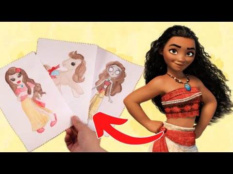 Видео: 10 СТИЛЕЙ РИСОВАНИЯ 🌺МОАНА 