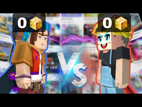 Видео: Битва аккаунтов НЕдонатеров на Гкубы в Блокман Го | Твикс Бг Blockman Go