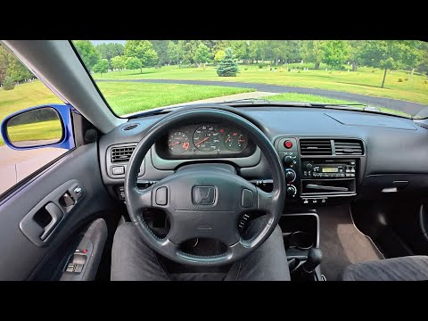 Видео: Honda Civic Si (EM1) 1999 года — за рулём высокооборотной иконы
