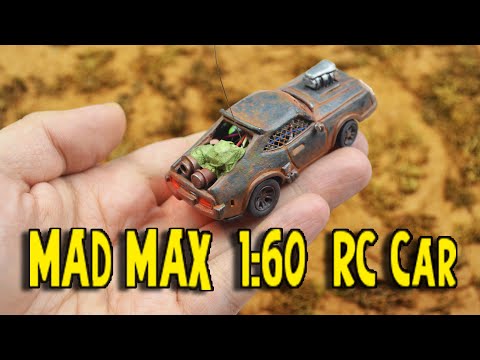 Видео: Как сделать самодельную кастомную машинку с радиоуправлением 1:60 из фильма MAD MAX