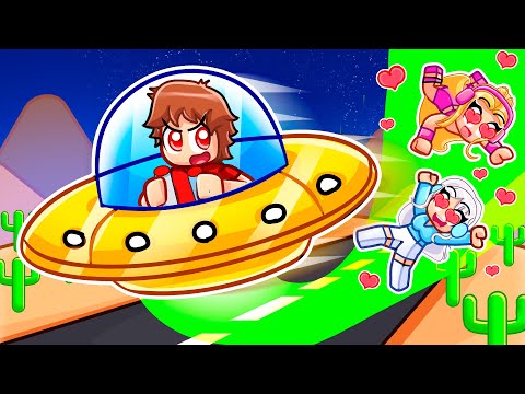 Видео: Веселые девушки с новым НЛО в пыльном путешествии Roblox…