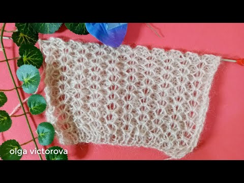 Видео: ВЕРТИКАЛЬНЫЕ СОТЫ, УЗОР ДЛЯ ЭЛЕГАНТНЫХ,  СТИЛЬНЫХ ИЗДЕЛИЙ 971 Вязание Узоры спицами