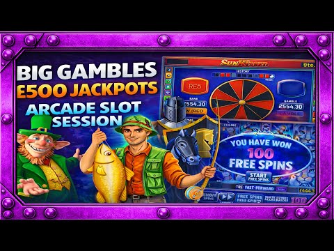 Видео: Слоты Великобритании: Непрерывная игра на игровых автоматах | Безумная погоня за джекпотом в 500 ...