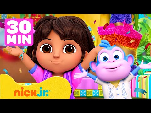 Видео: Даша | Фиеста-марафон Даши и Башмачка! 💗 30 минут | Nick Jr. Cyrillic