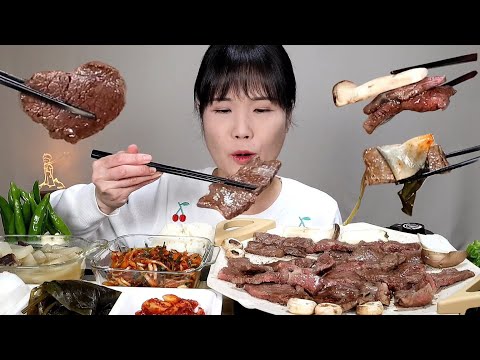 Видео: мукбанг, корейская говядина.
