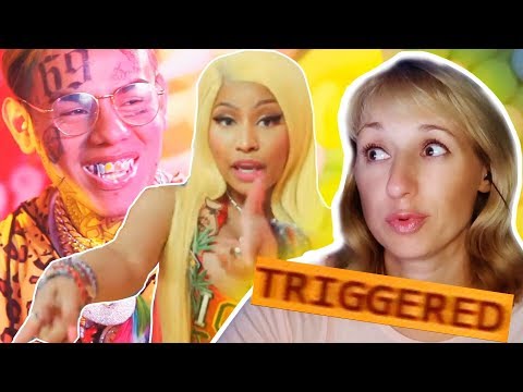 Видео: ОНА В ШОКЕ! РЕАКЦИЯ МАМЫ НА 6ix9ine, Nicki Minaj, Murda Beatz - “FEFE”