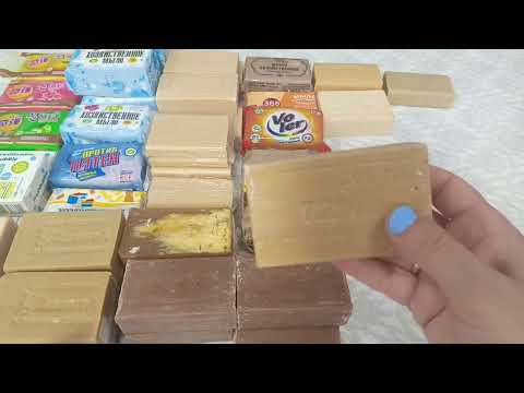 Видео: Перебираю запасы хозяйственного мыла 🧼 4 часть💚Июль 2025г