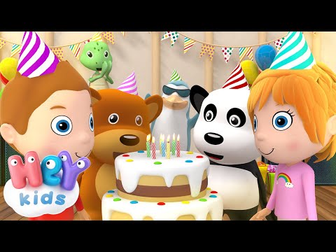 Видео: Честит да си! 🥳 Честит рожден ден! | HeyKids - Песни за деца