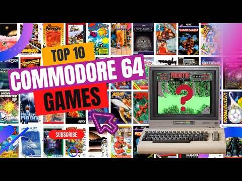 Видео: COMMODORE 64 ТОП-10 ИГР