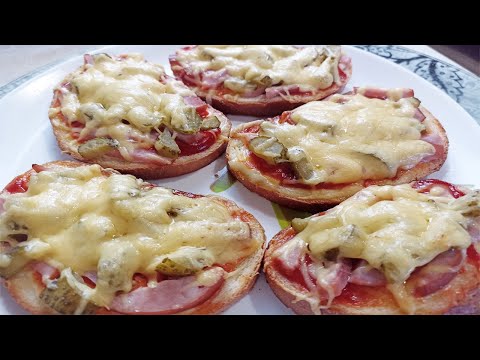 Видео: Вкуснейшие горячие бутерброды .Вкуснее пиццы..На завтрак самое то.