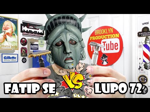 Видео: 💈Бритьё. Италия против Канады - Fatip SE vs RazoRock Lupo 72 - Кто кого? Битва, Батл или Сражение 🪒🤠