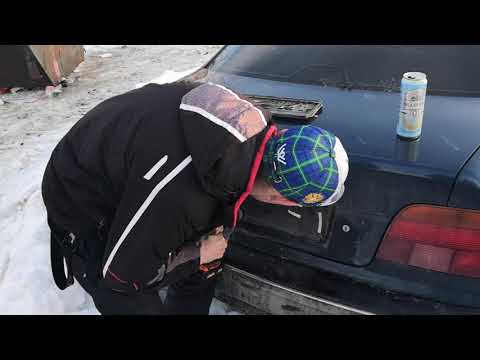 Видео: бмв 520i е39 открывание багажника