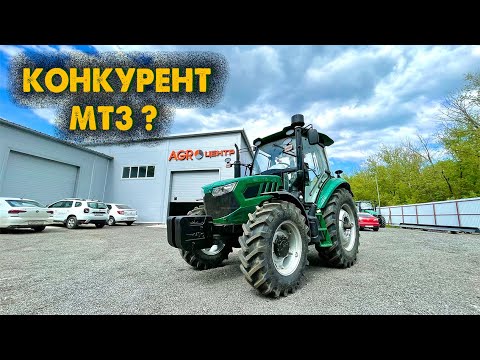 Видео: НЕ ПЛОХО! Трактор из КИТАЯ / Обзор Агрополо