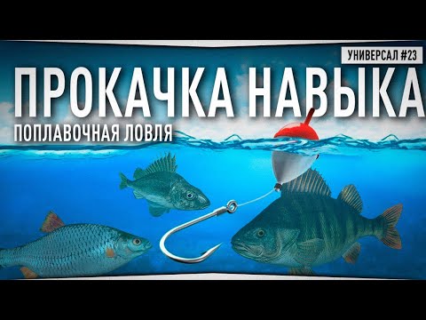 Видео: Прокачка навыка "ПОПЛАВОЧНАЯ ЛОВЛЯ" • Универсал #23