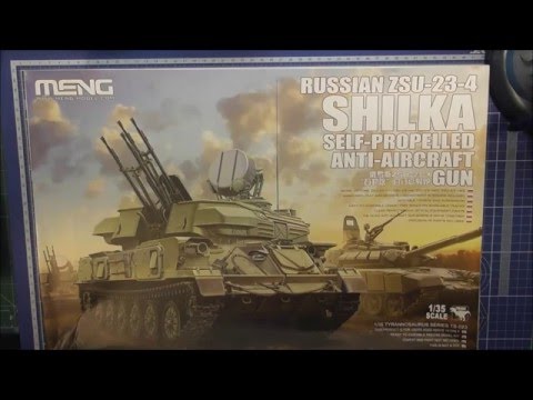 Видео: ЗМ #111. Обзор ЗСУ-23-4 "Шилка" (Meng, 1/35)