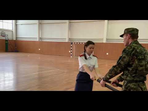 Видео: Фланкировка шашками. Галактионова Анастасия Пензенская область.