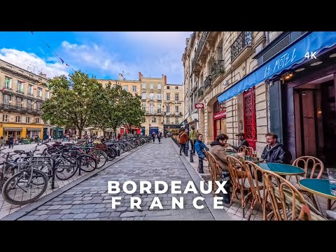 Видео: Самый красивый город Франции 🇫🇷 Бордо • Виртуальный велотур • 4K