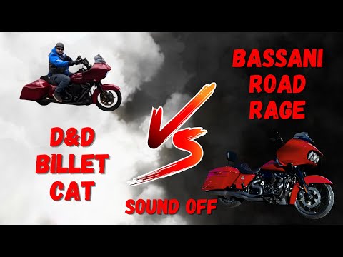 Видео: Сравнение звука: выхлопная система Billet Cat Exhaust от D&D и Bassani Road Rage