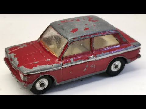 Видео: Реставрация корги Hillman Imp № 251. Литая модель игрушки.