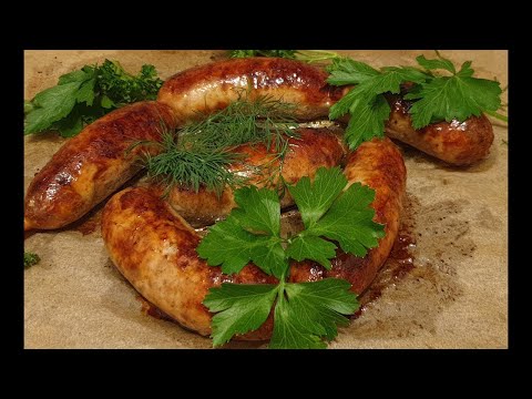 Видео: Колбаски чесночные !