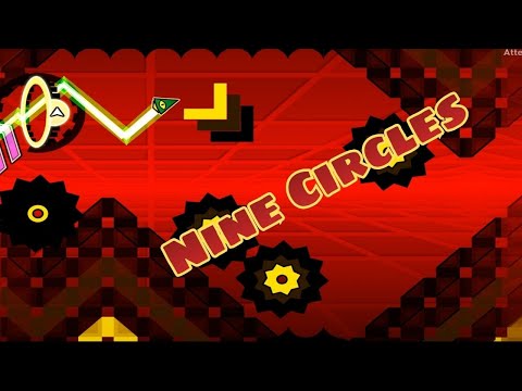 Видео: Девять кругов (Жёсткий демон) от Zobros | Geometry Dash 2.207