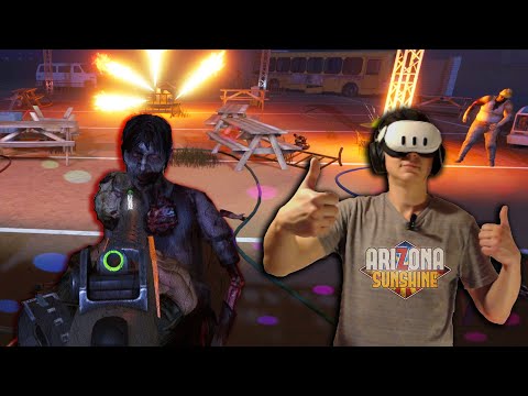 Видео: Arizona Sunshine 2 VR Вечеринка
