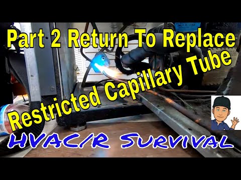 Видео: Замена капиллярной трубки на охладителе Reach In