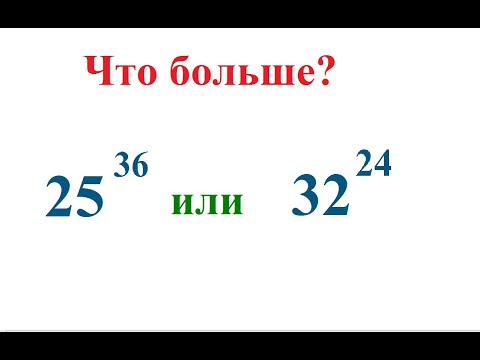 Видео: 7 класс. Алгебра. Сравнение степеней с разными основаниями и разными показателями.